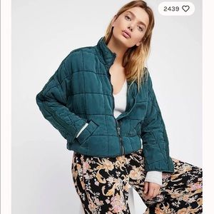Free People Dolman Quilted Jacket